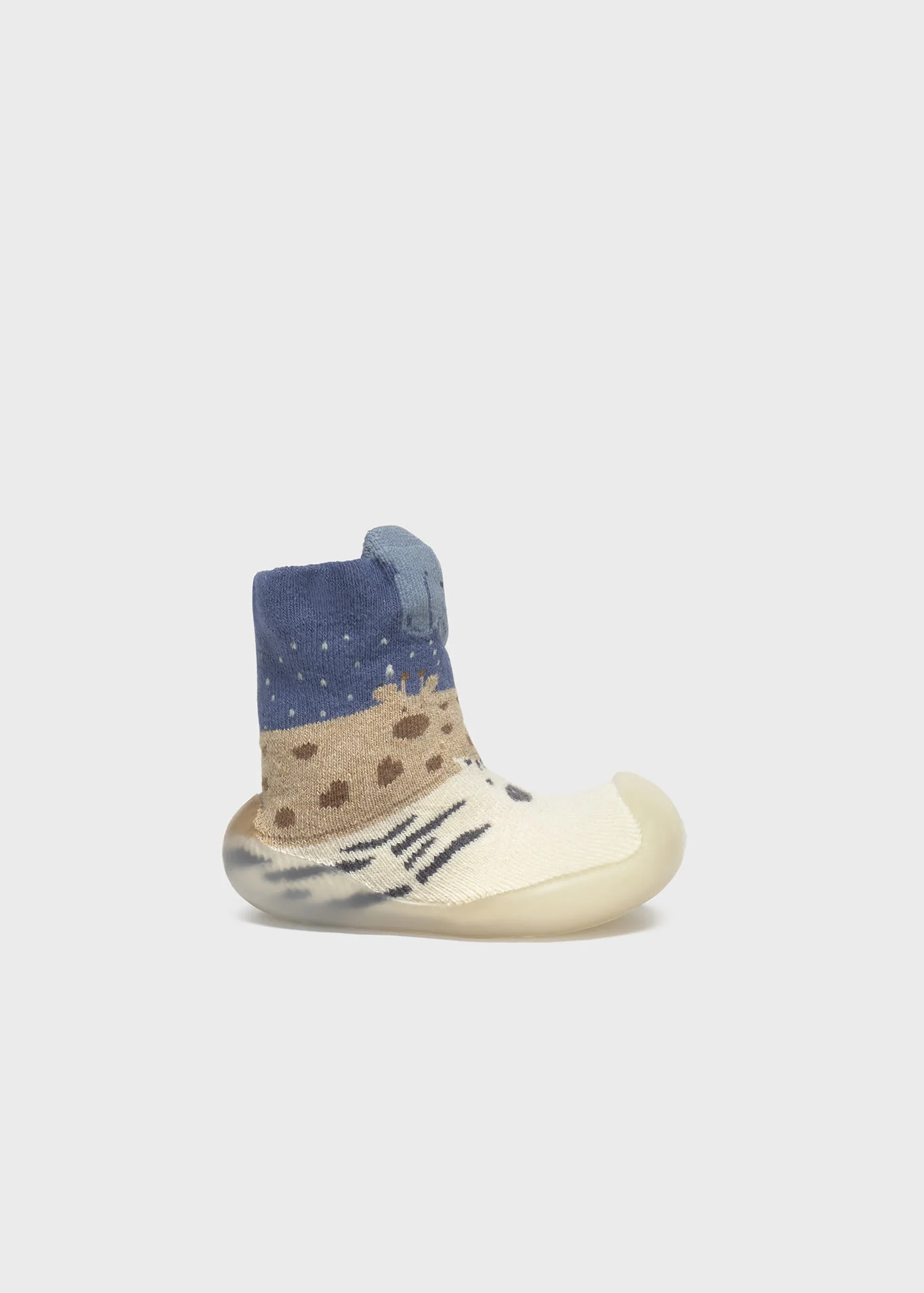 Animal Socks with Flexible Non-Slip Soles - Arctic Blue by Mayoral - Image 4