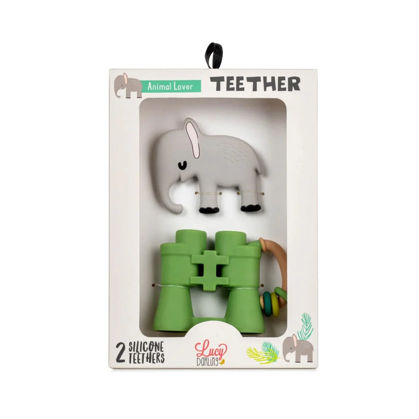Animal Lover Baby Teether Toy by Lucy Darling