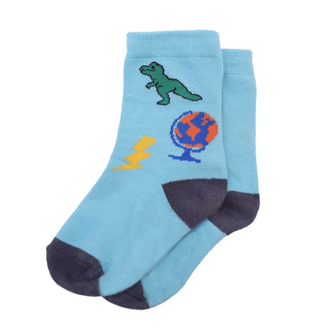 Ankle Socks - Dino Club by Miki Miette