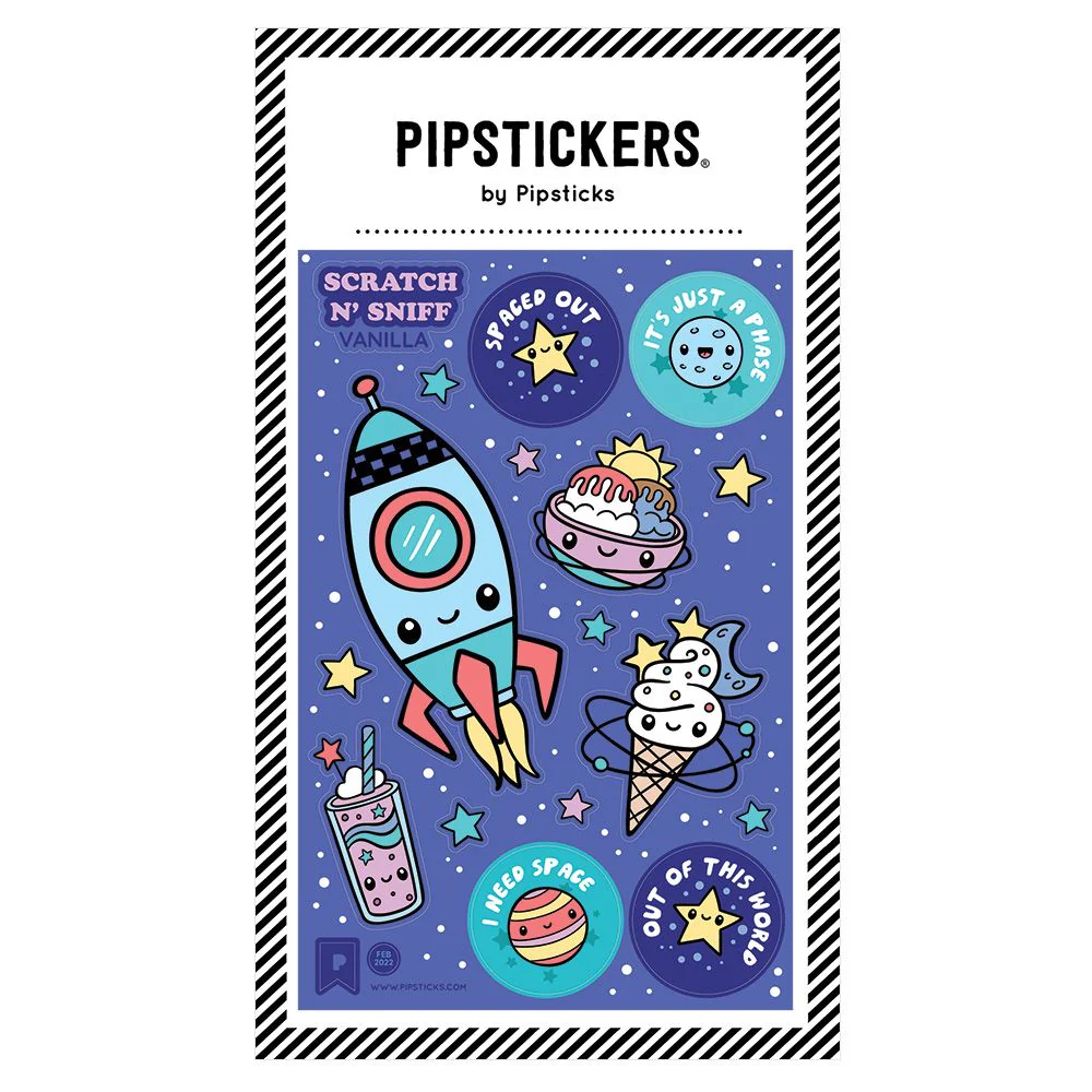 Anti-Gravity Goodies Scratch 'n Sniff Stickers by Pipsticks
