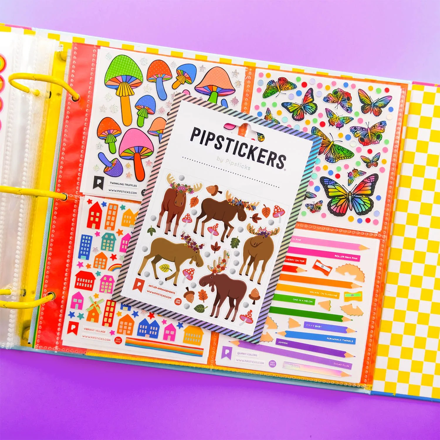 Antler Arrangements Stickers by Pipsticks - Image 2
