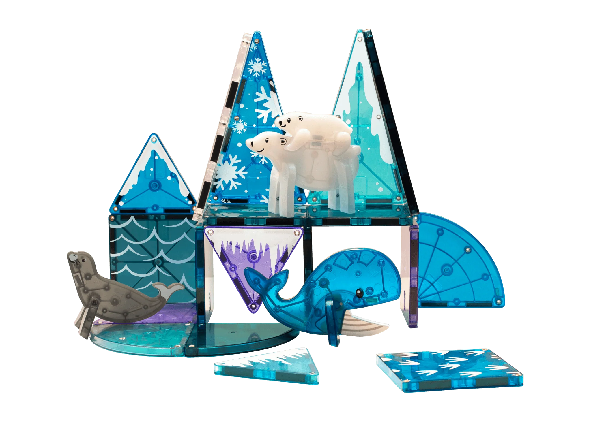 Arctic Animals 25 Piece Set by Magna-Tiles - Image 4