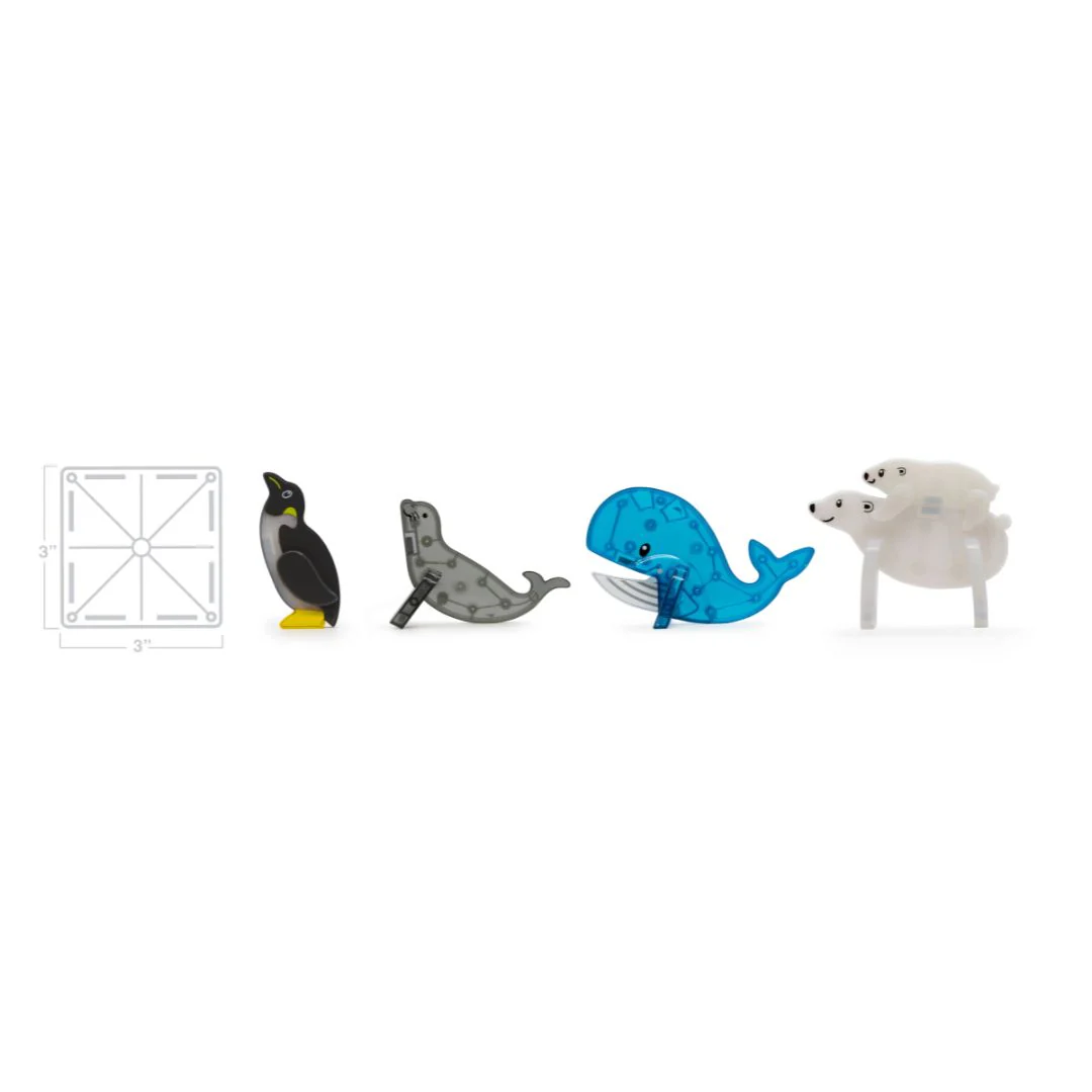 Arctic Animals 25 Piece Set by Magna-Tiles - Image 6