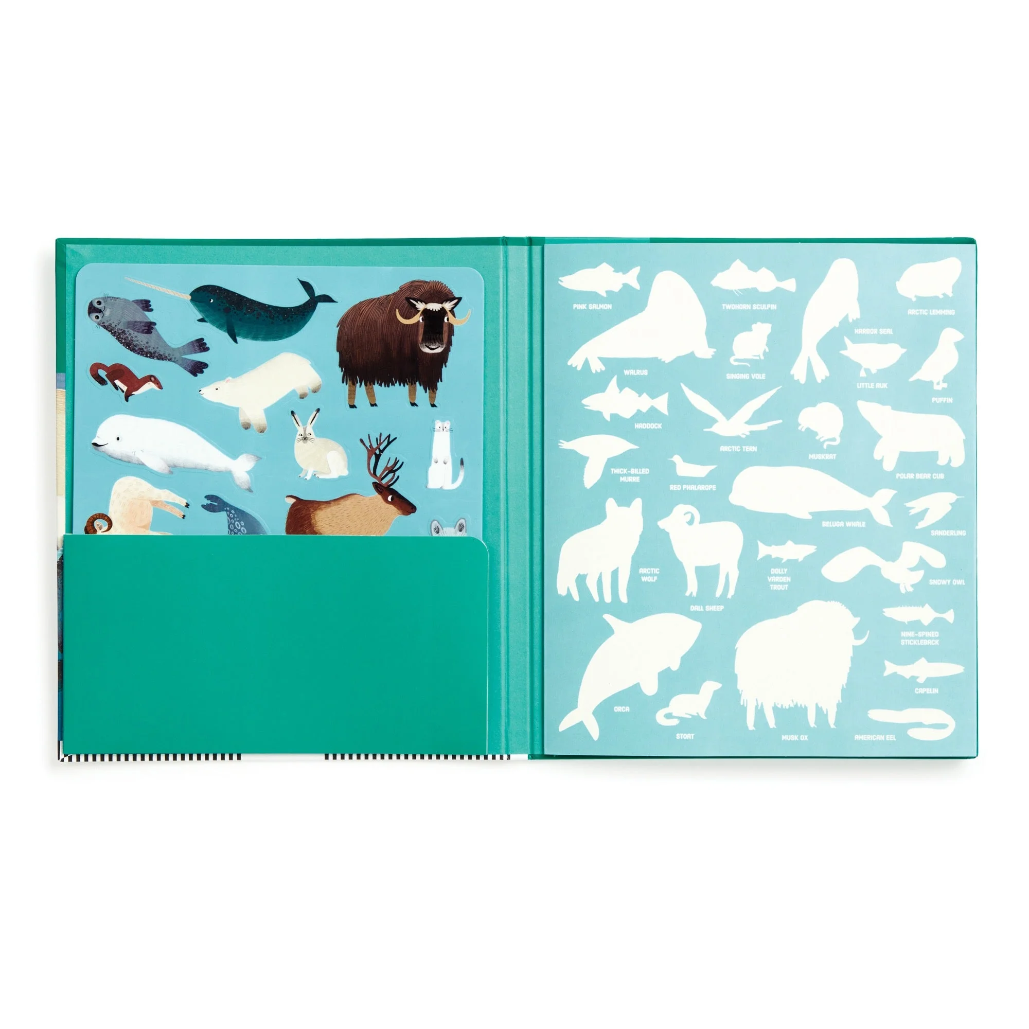 Arctic Life Sticker Play Reusable Activity Set by Mudpuppy - Image 2
