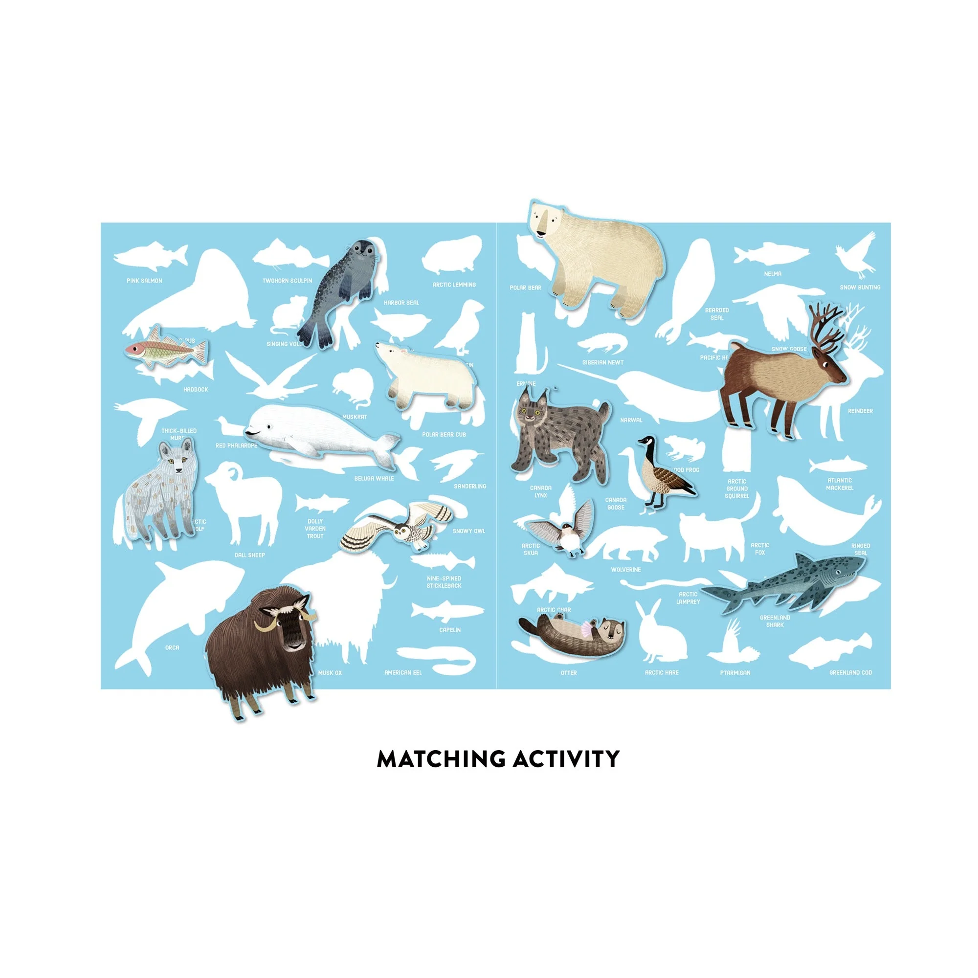 Arctic Life Sticker Play Reusable Activity Set by Mudpuppy - Image 8