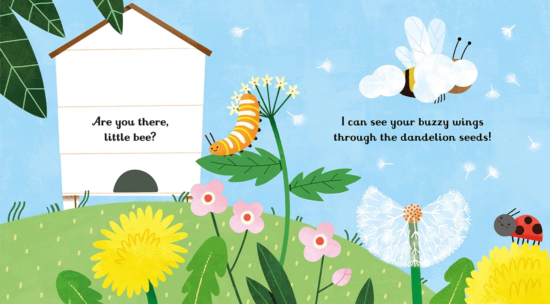 Are You There Little Bee? - Board Book by Usborne Books - Image 2