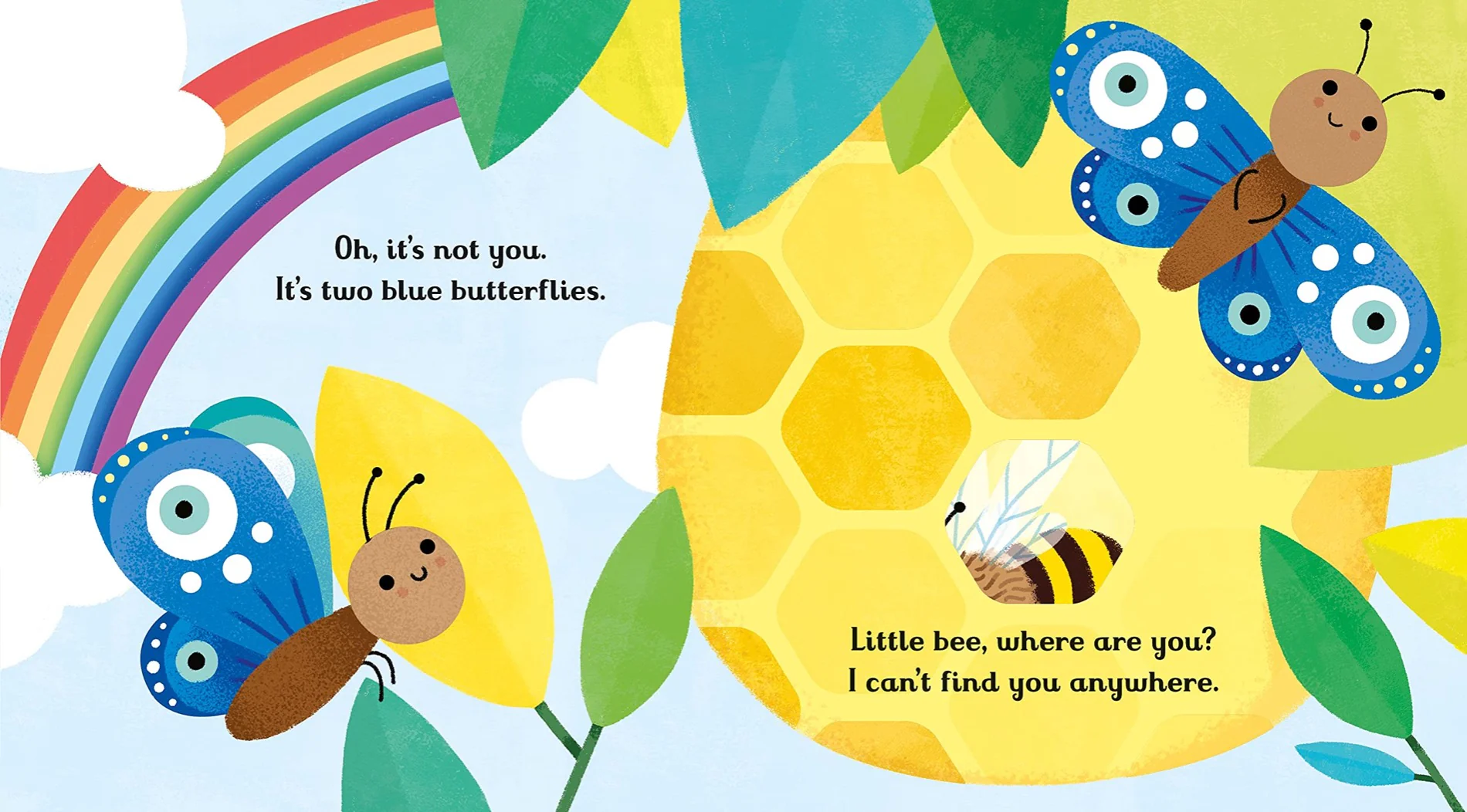 Are You There Little Bee? - Board Book by Usborne Books - Image 3