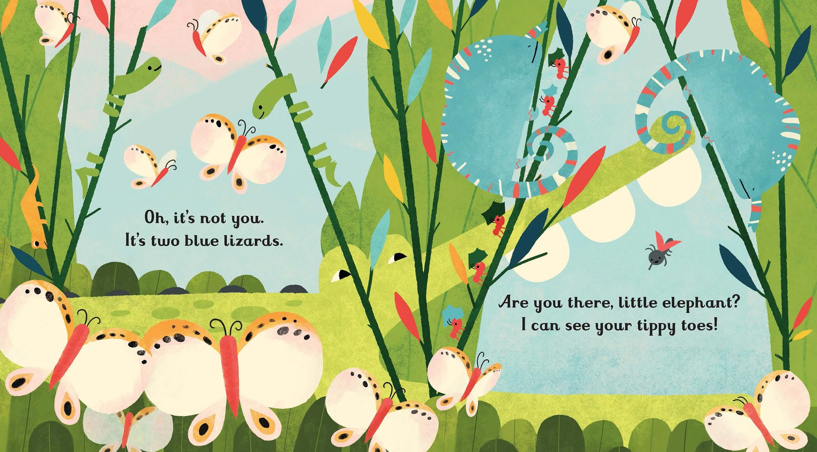 Are You There Little Elephant? - Board Book by Usborne Books - Image 3