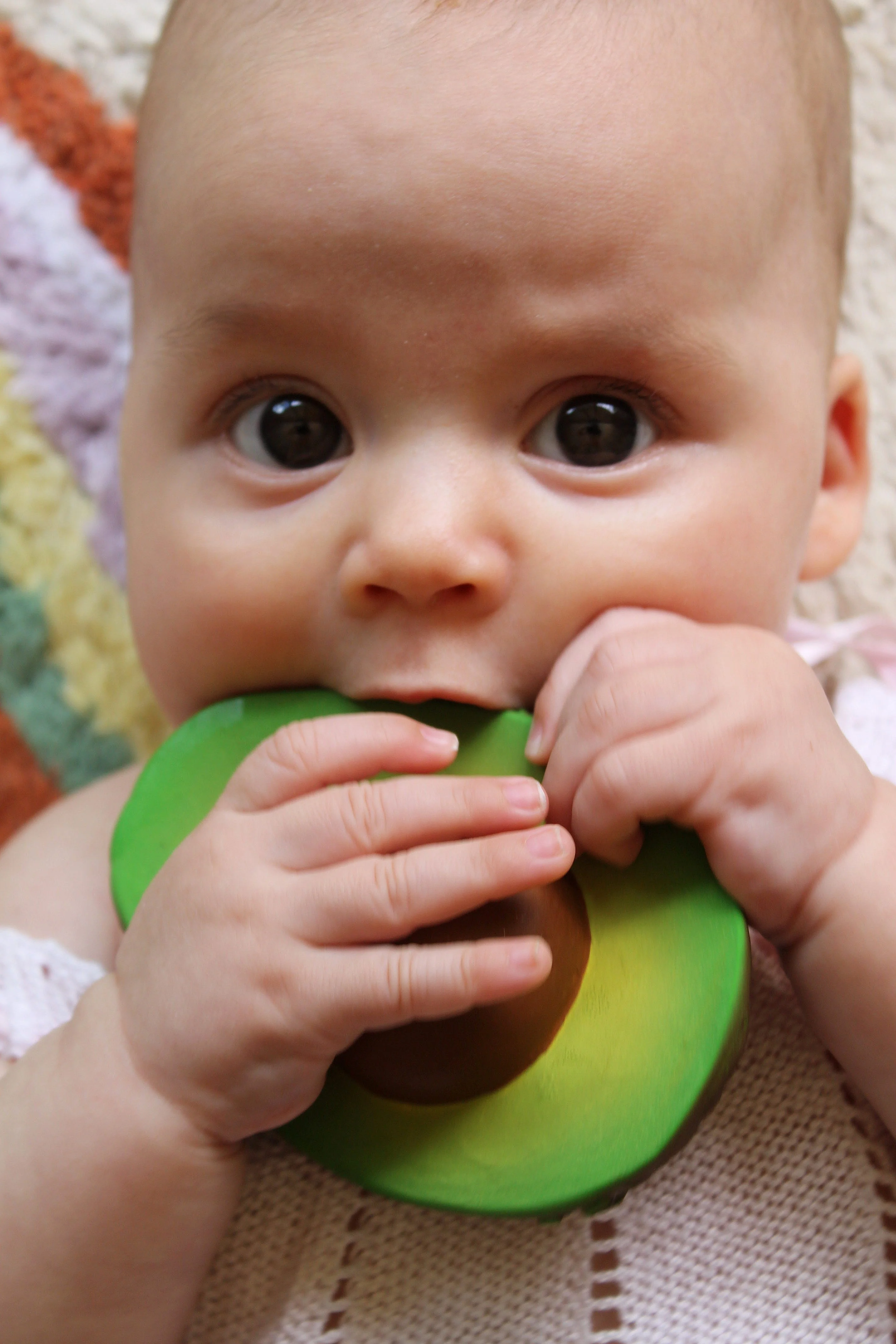 Arnold the Avocado Teether by Oli & Carol - Image 5