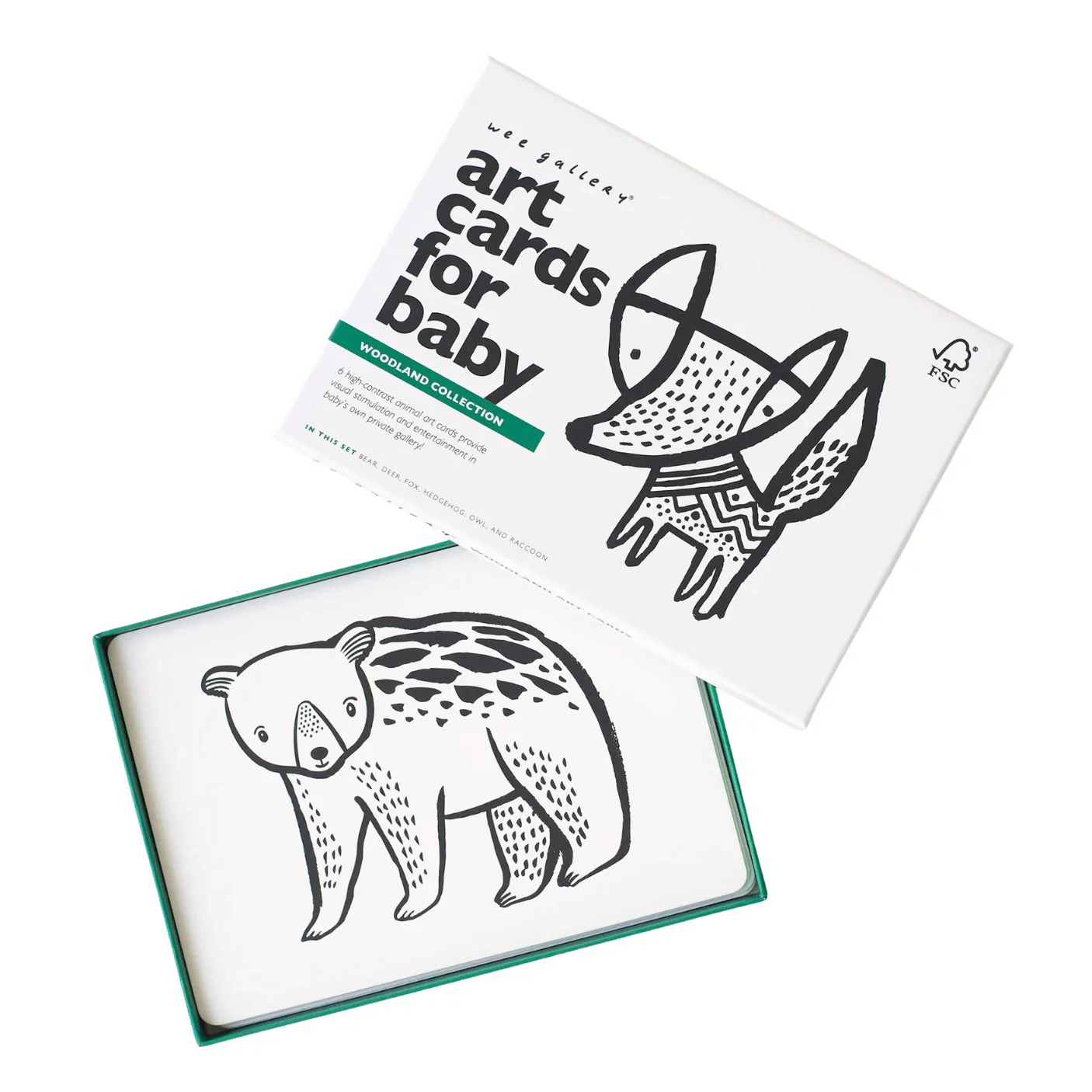 Woodland Art Cards by Wee Gallery