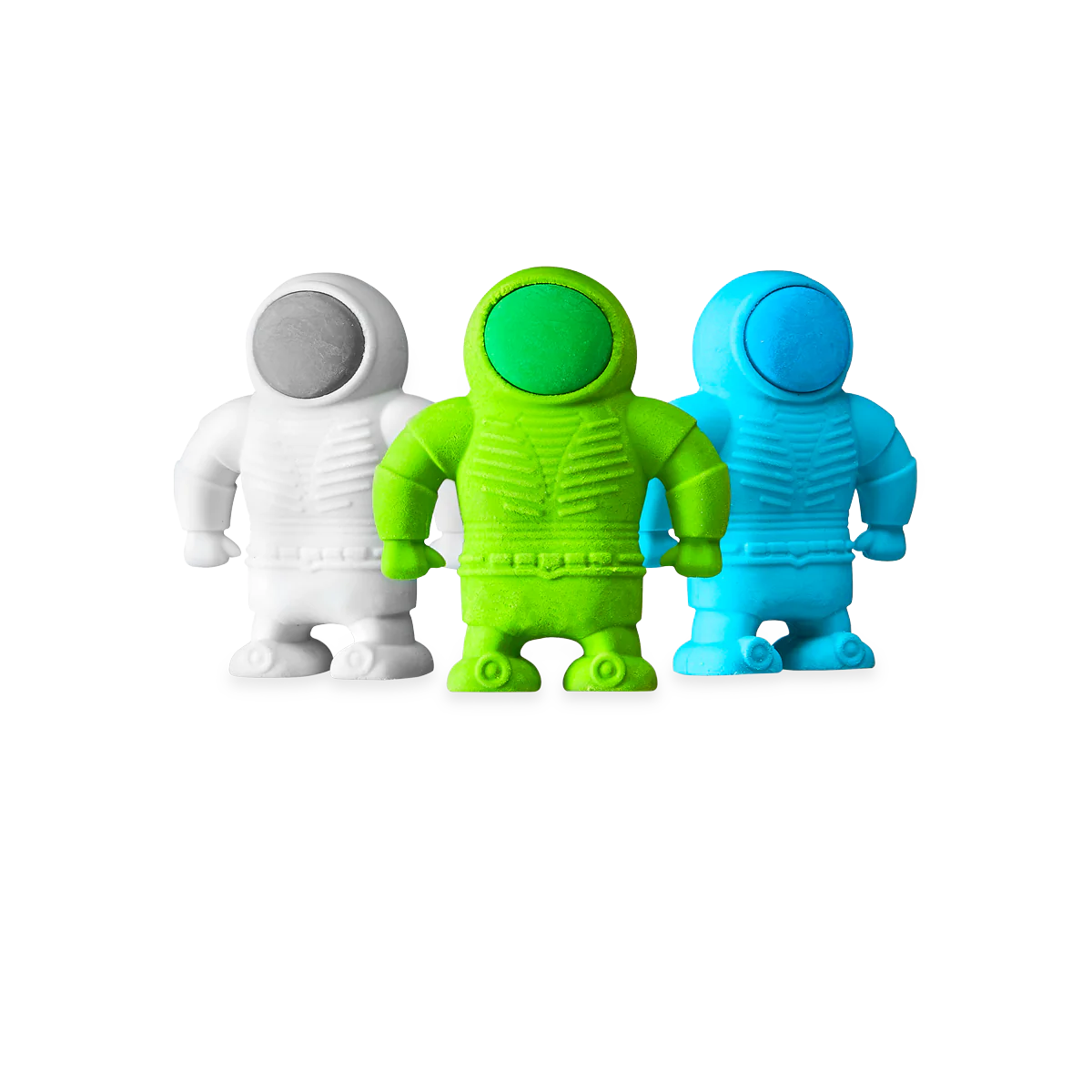 Astronaut Erasers - Set of 3 by OOLY - Image 2