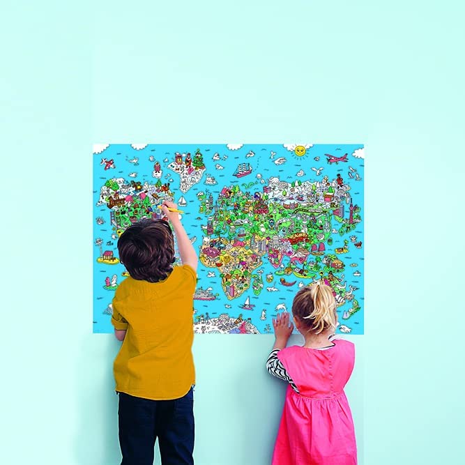 Atlas Giant Poster & Stickers by OMY - Image 2