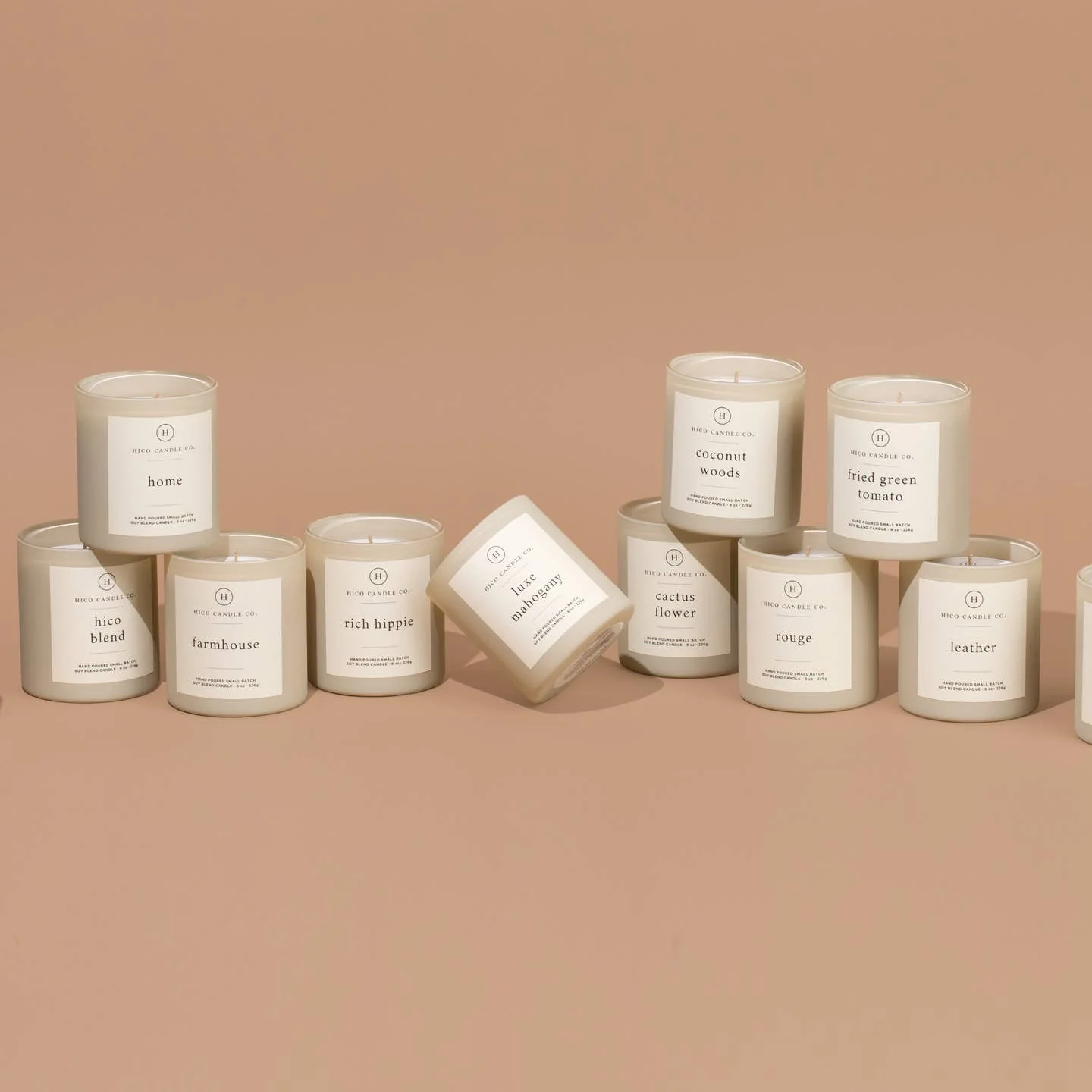 Autumn Flannel 8oz Candle by Hico Candle Co. - Image 3