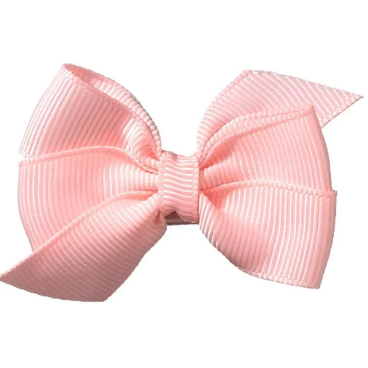 Ava Baby Hair Bow - Pink by No Slippy Hair Clippy