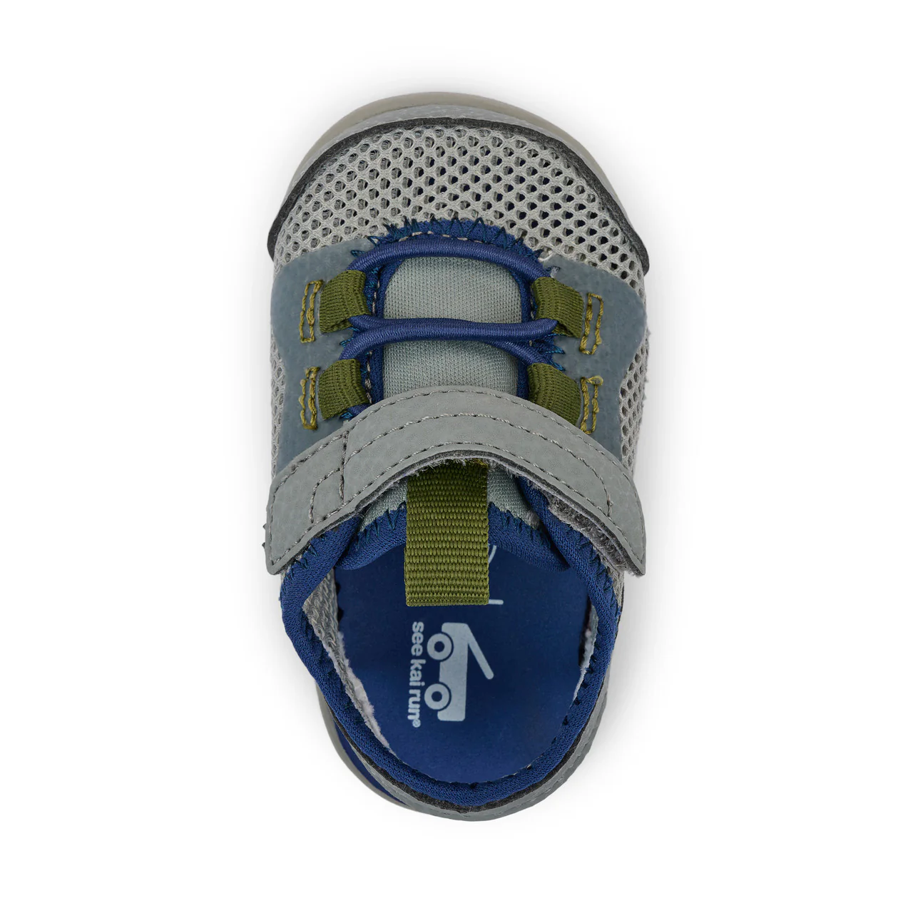 Aven First Walker Shoe - Grey by See Kai Run - FINAL SALE - Image 5