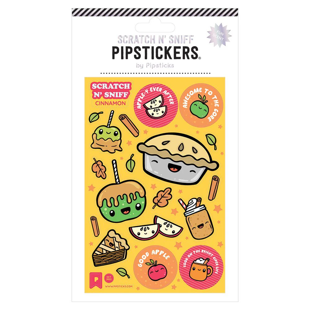 Awesome to the Core Scratch 'n Sniff Stickers by Pipsticks