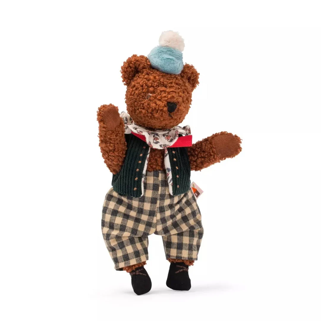 Baba the Bear Large (The Minouchkas) Stuffed Toy by Moulin Roty