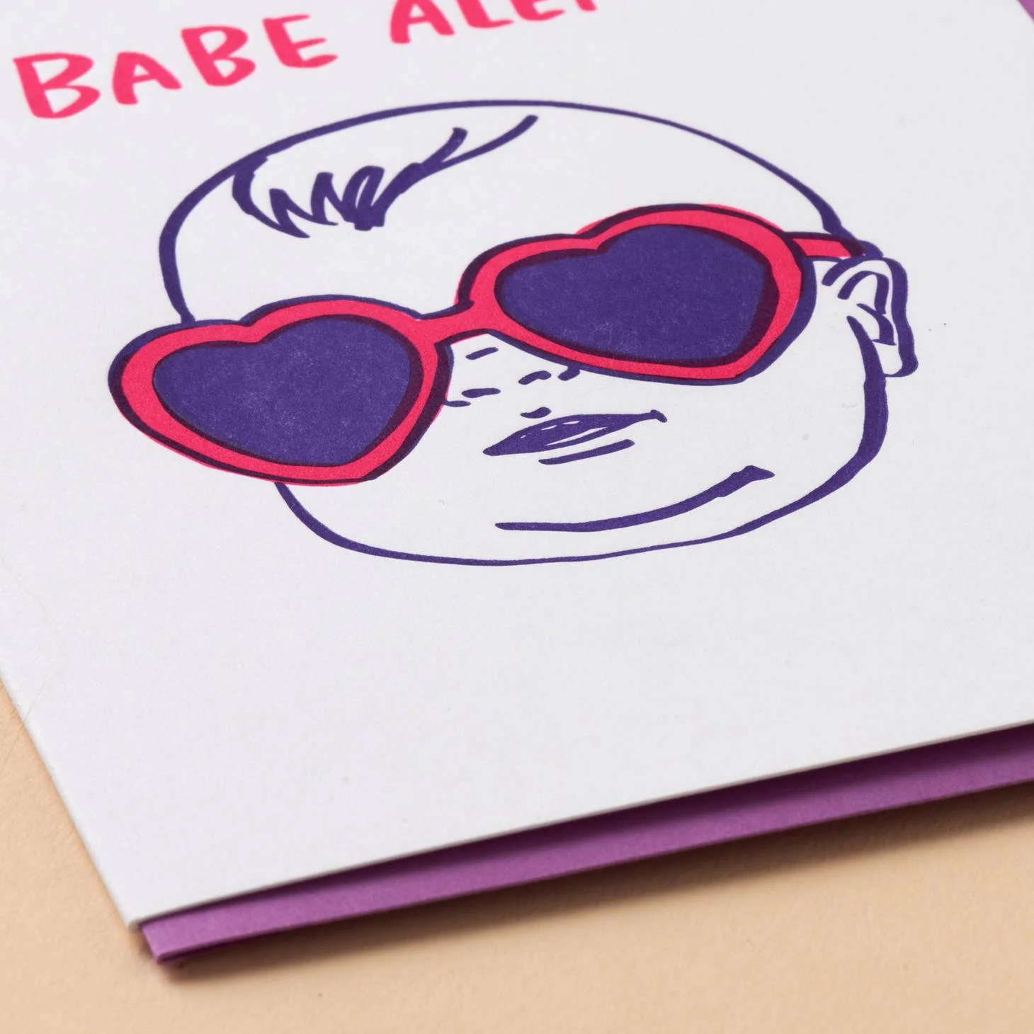 Babe Alert Card by And Here We Are - Image 2