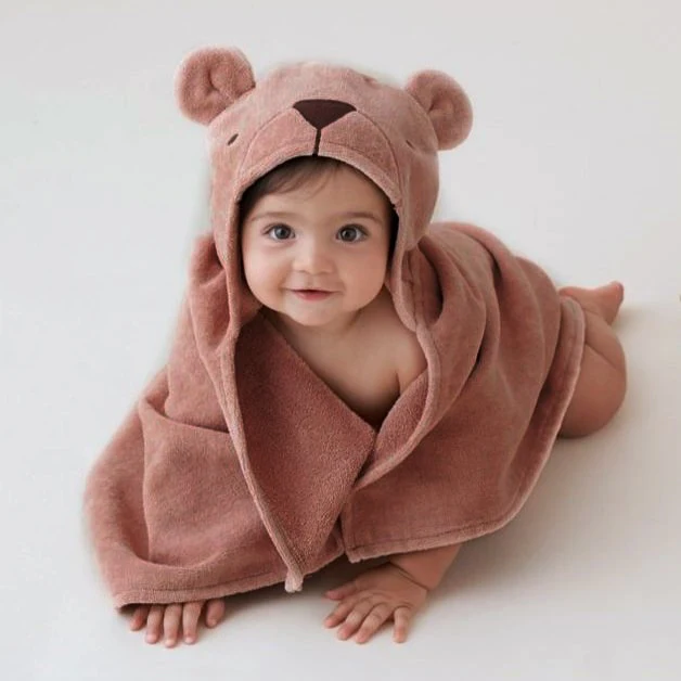 Baby Bath Wrap (0-24M) - Bear by Elegant Baby - Image 2
