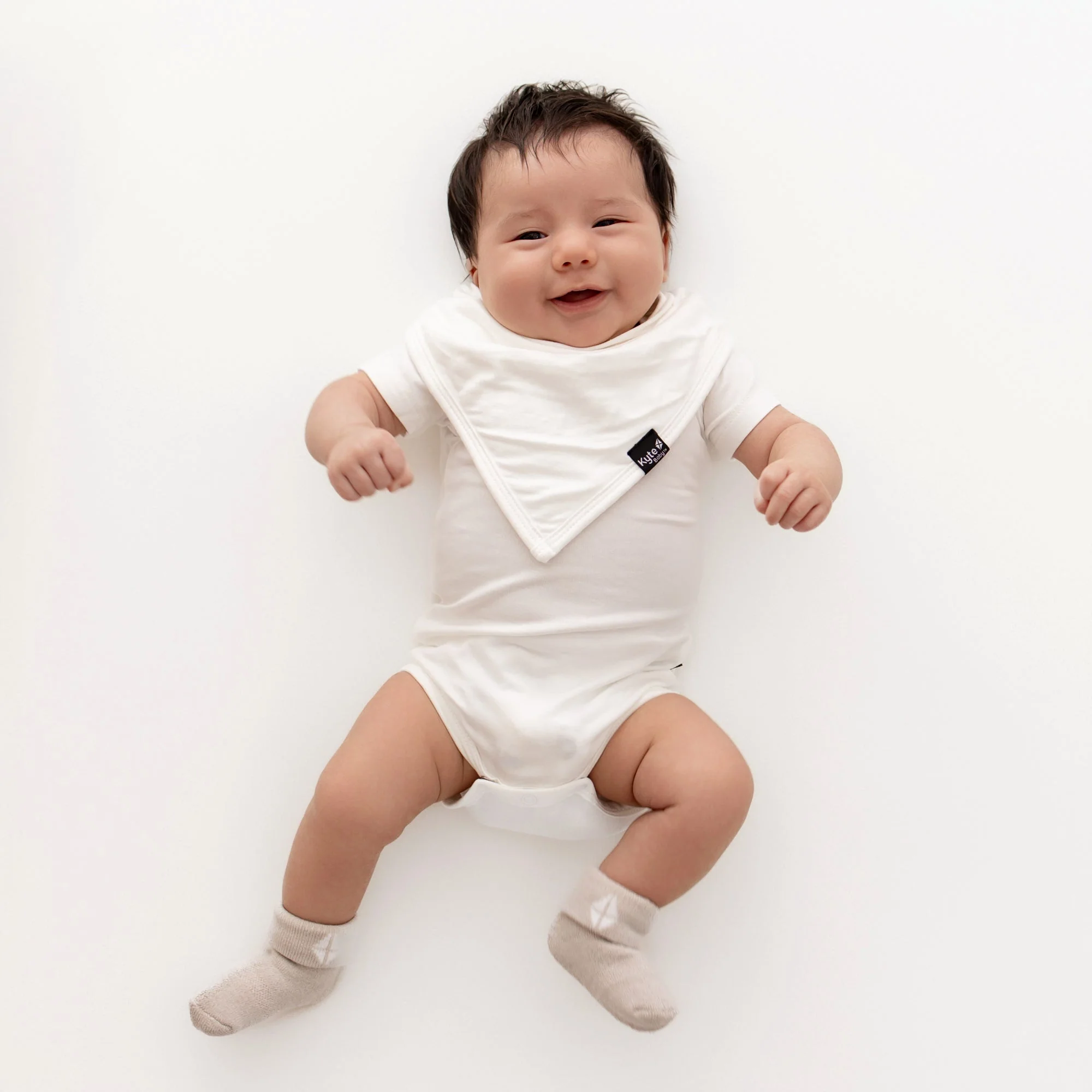 Baby 3-Pack Socks - Neutral by Kyte Baby - Image 2