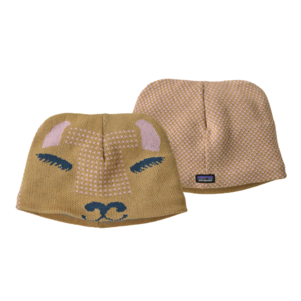 Baby Animal Friends Beanie - Guanaco Camel by Patagonia - FINAL SALE