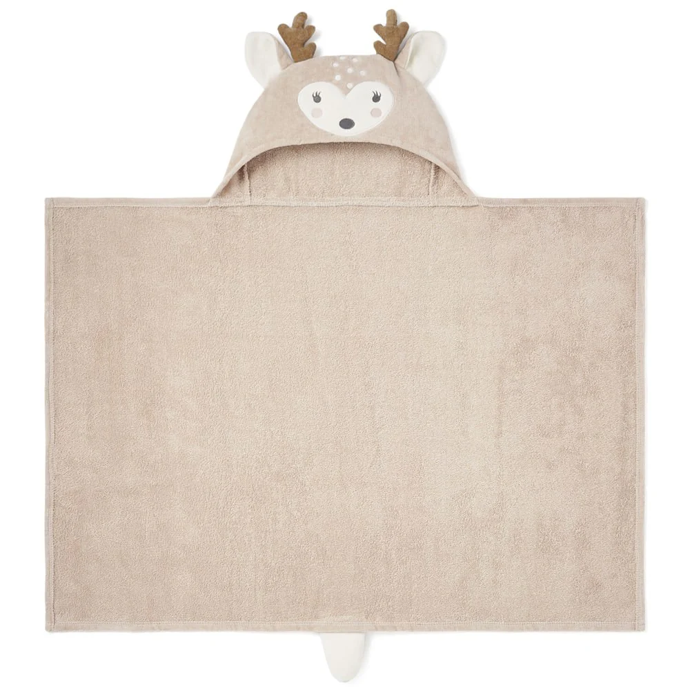 Baby Bath Wrap (0-24M) - Fawn by Elegant Baby - Image 3