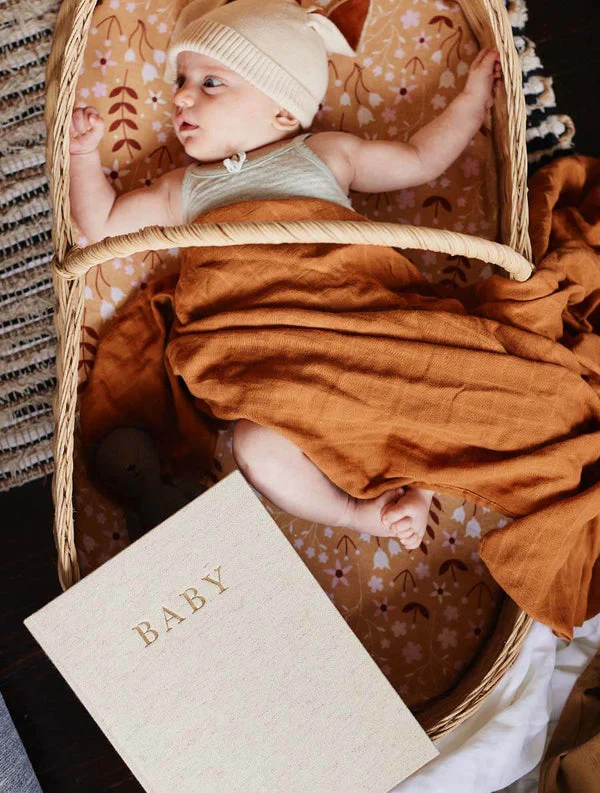 Baby. Birth To Five Years. Journal - Oatmeal by Write to Me - Image 4
