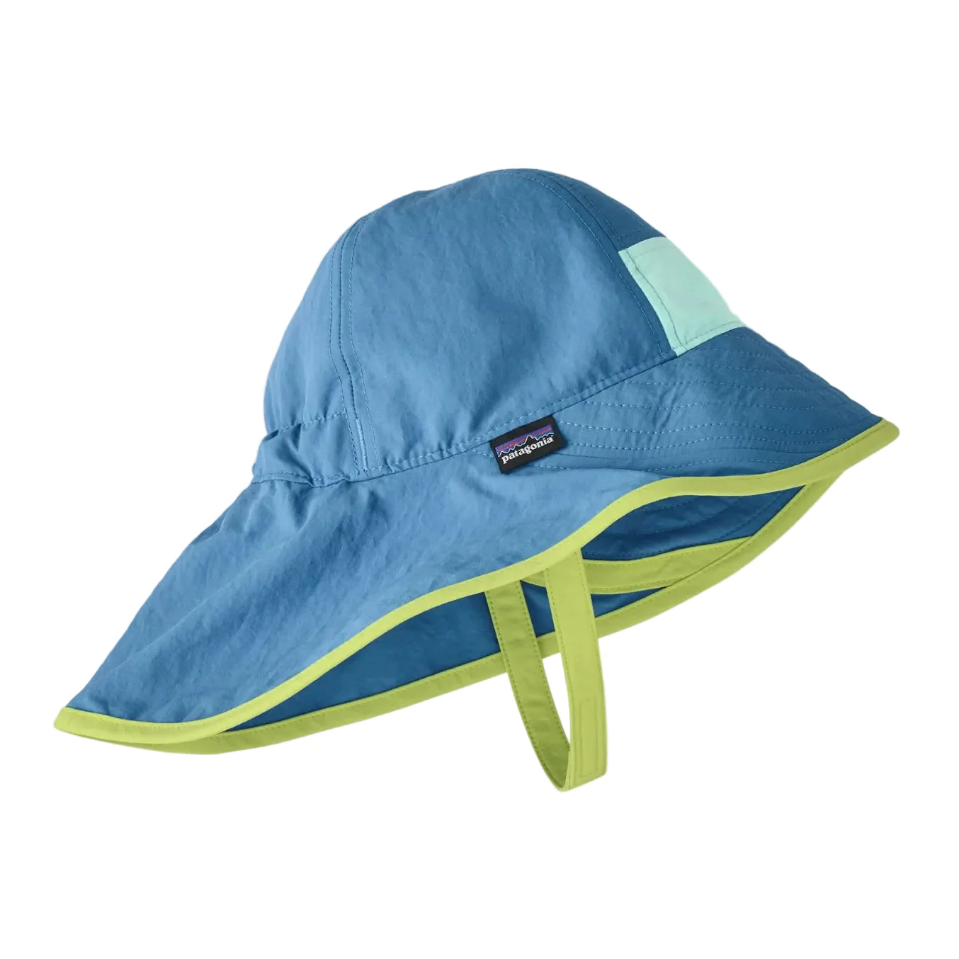 Baby Block-the-Sun Hat - Shore Blue by Patagonia