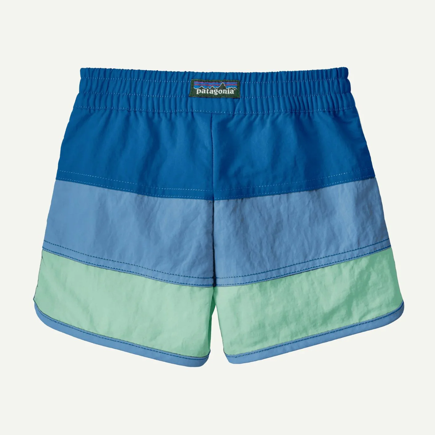 Baby Boardshorts - Aquatic Blue by Patagonia - Image 2