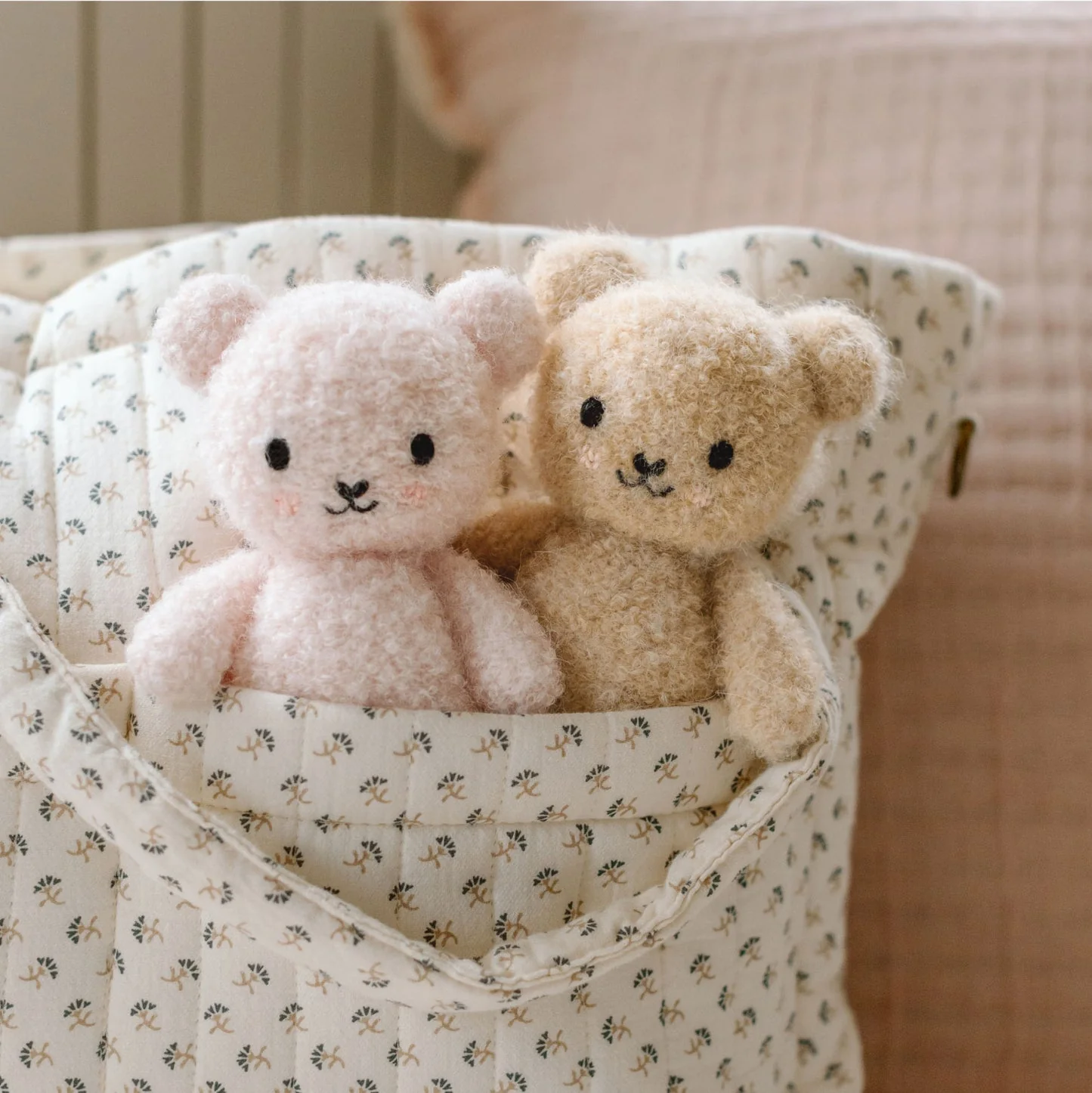 Baby Boucle Bear - Ivory by Cuddle + Kind - Image 6