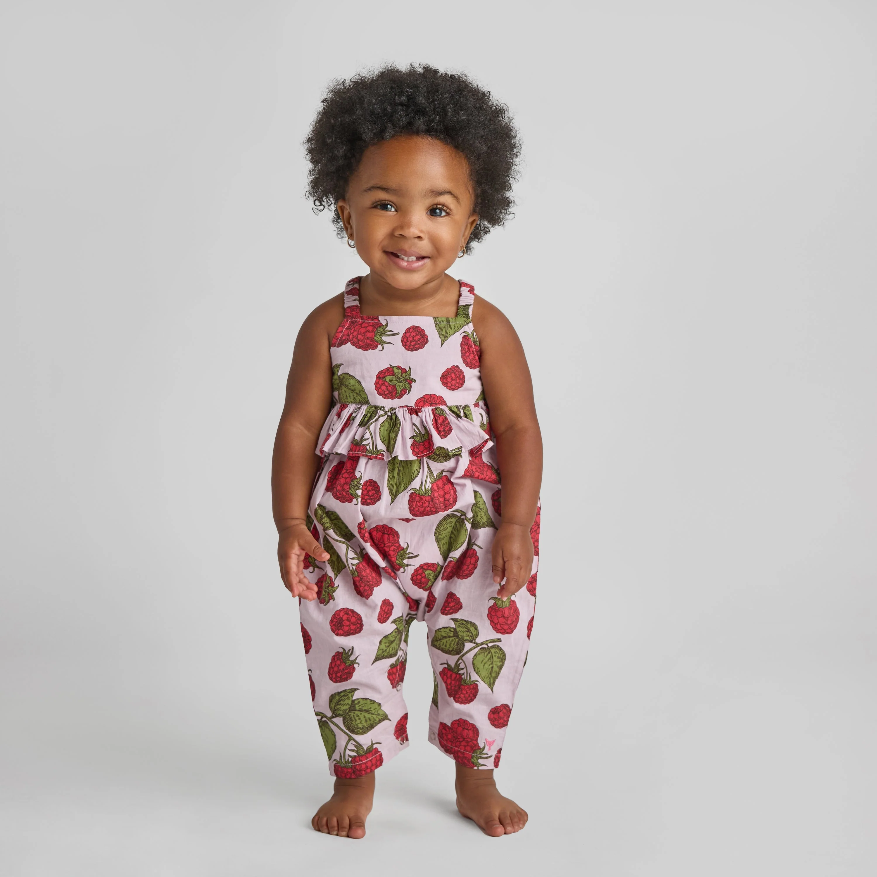 Baby Brianne Jumper - Lavender Raspberries by Pink Chicken - Image 2