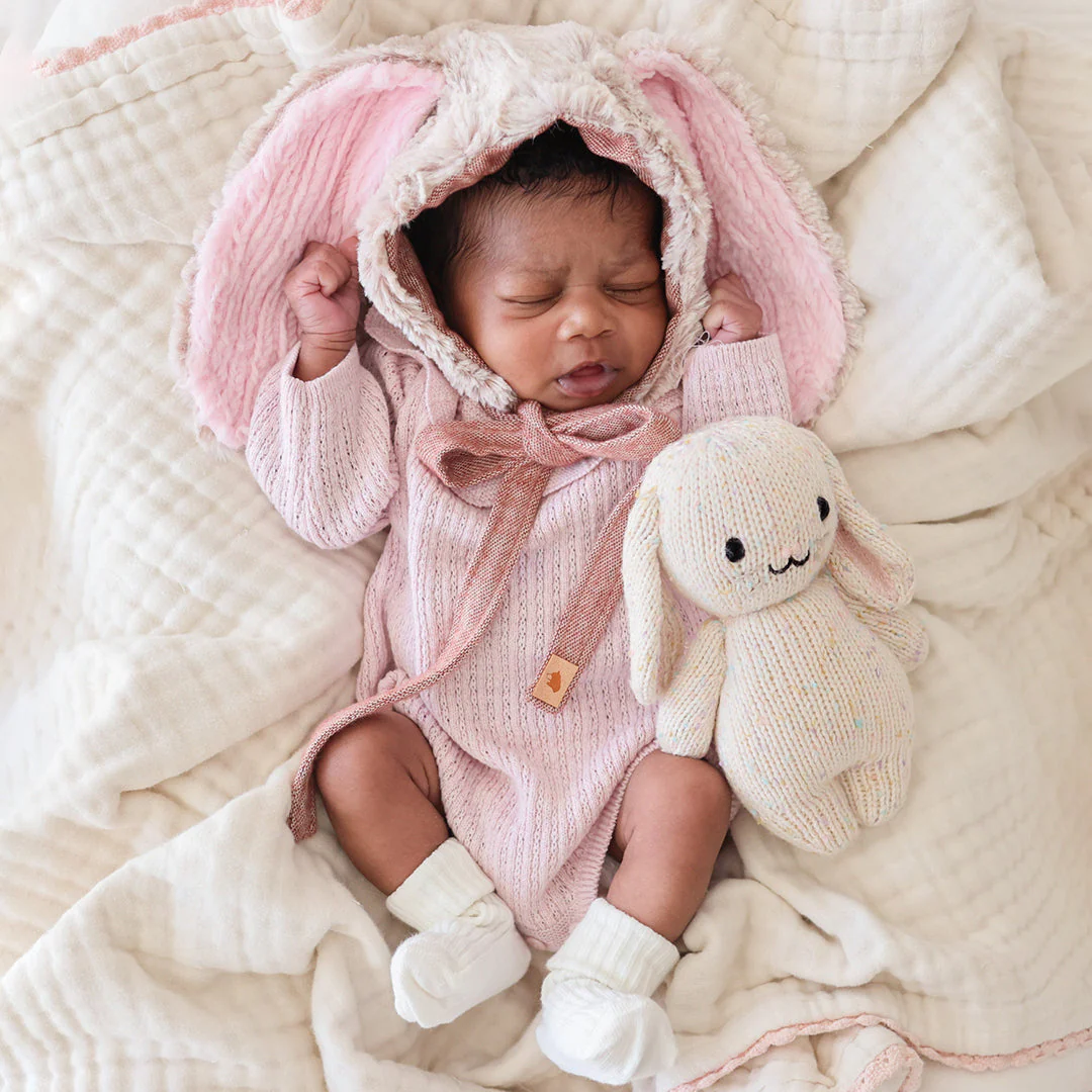 Baby Bunny - Confetti by Cuddle + Kind - Image 2