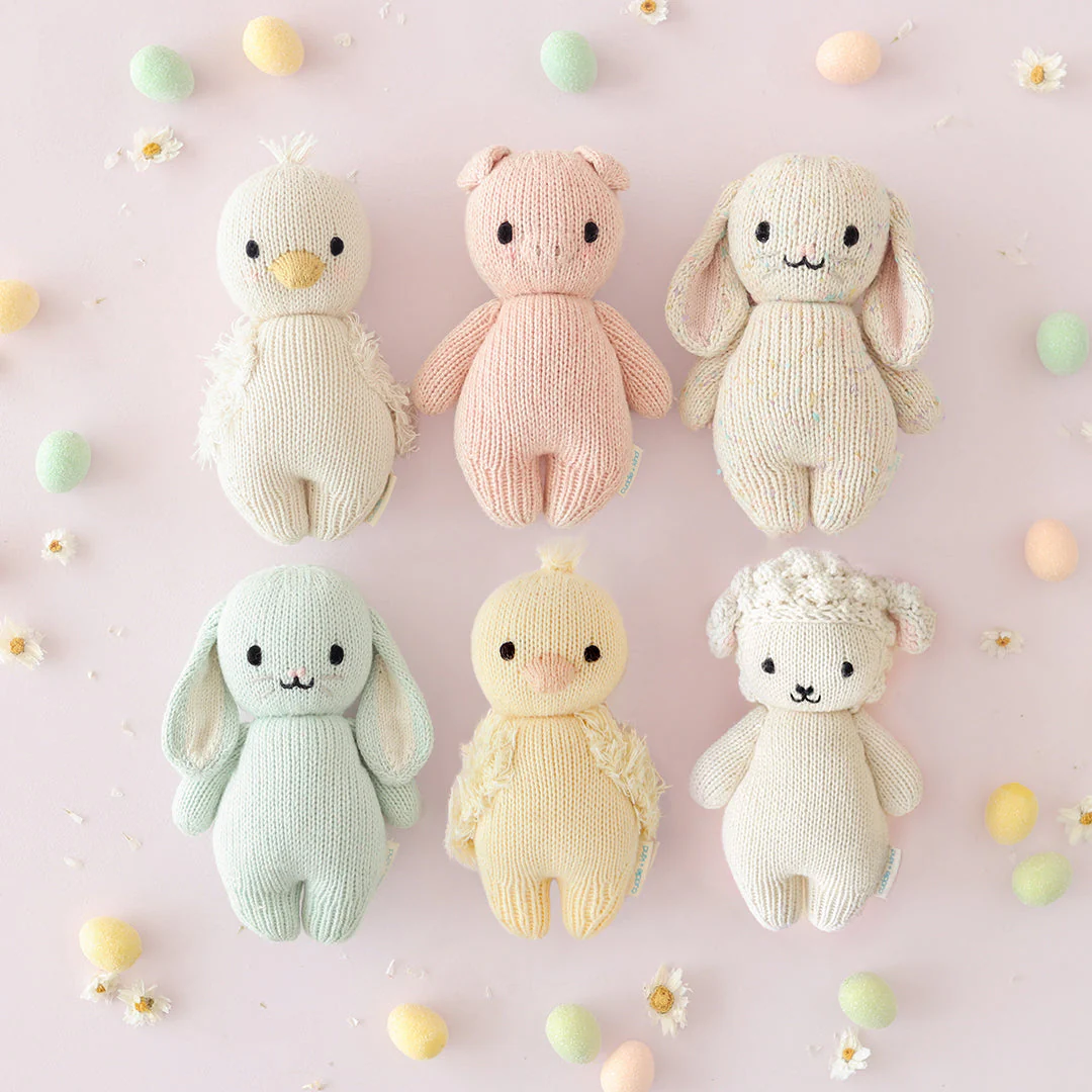 Baby Bunny - Confetti by Cuddle + Kind - Image 5