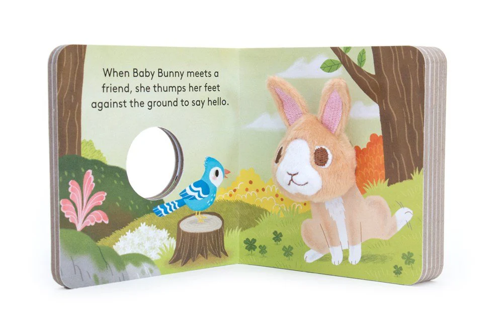 Baby Bunny - Finger Puppet Board Book - Image 2