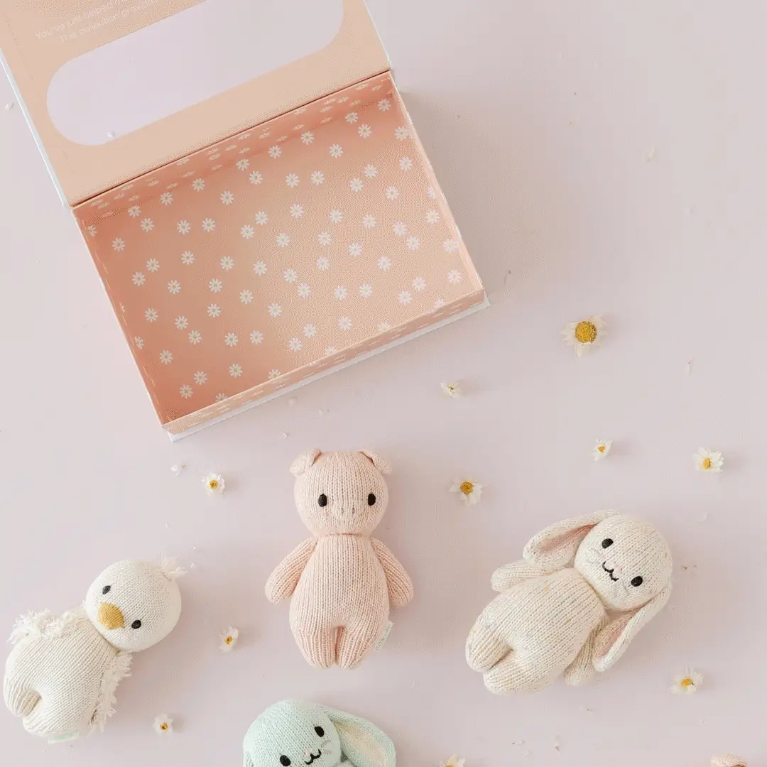 Baby Bunny - Mint by Cuddle + Kind - Image 8