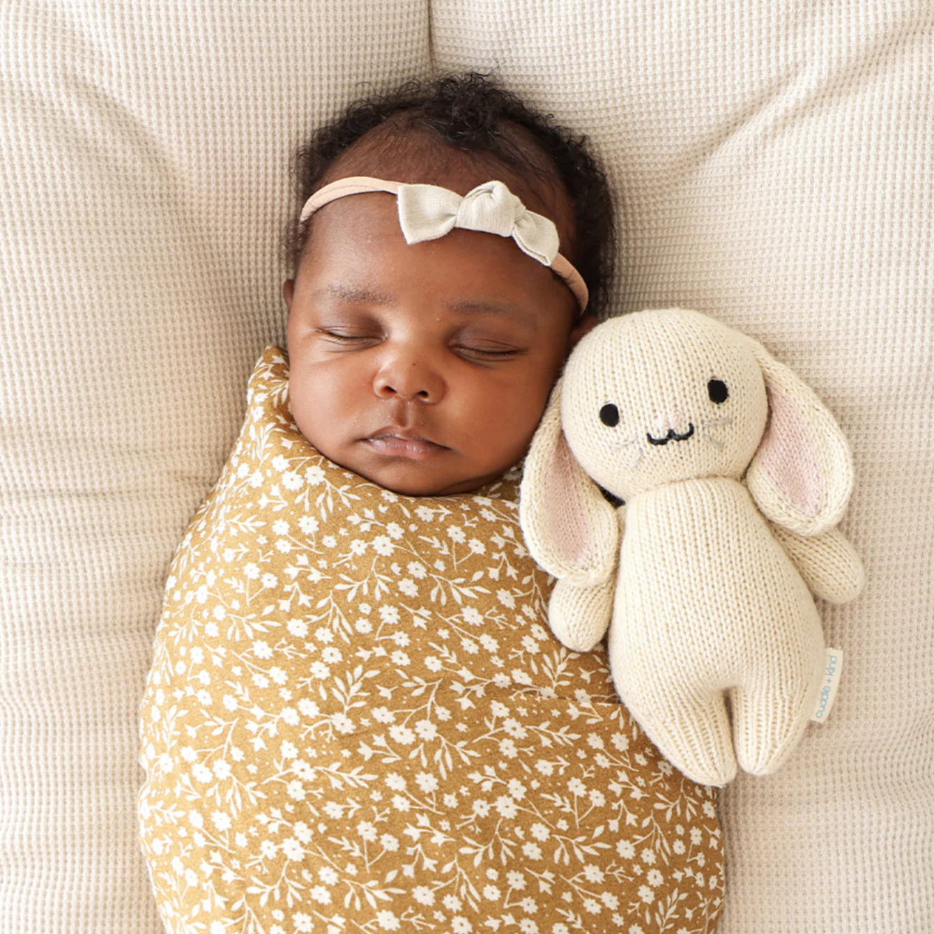 Baby Bunny - Oatmeal by Cuddle + Kind - Image 3