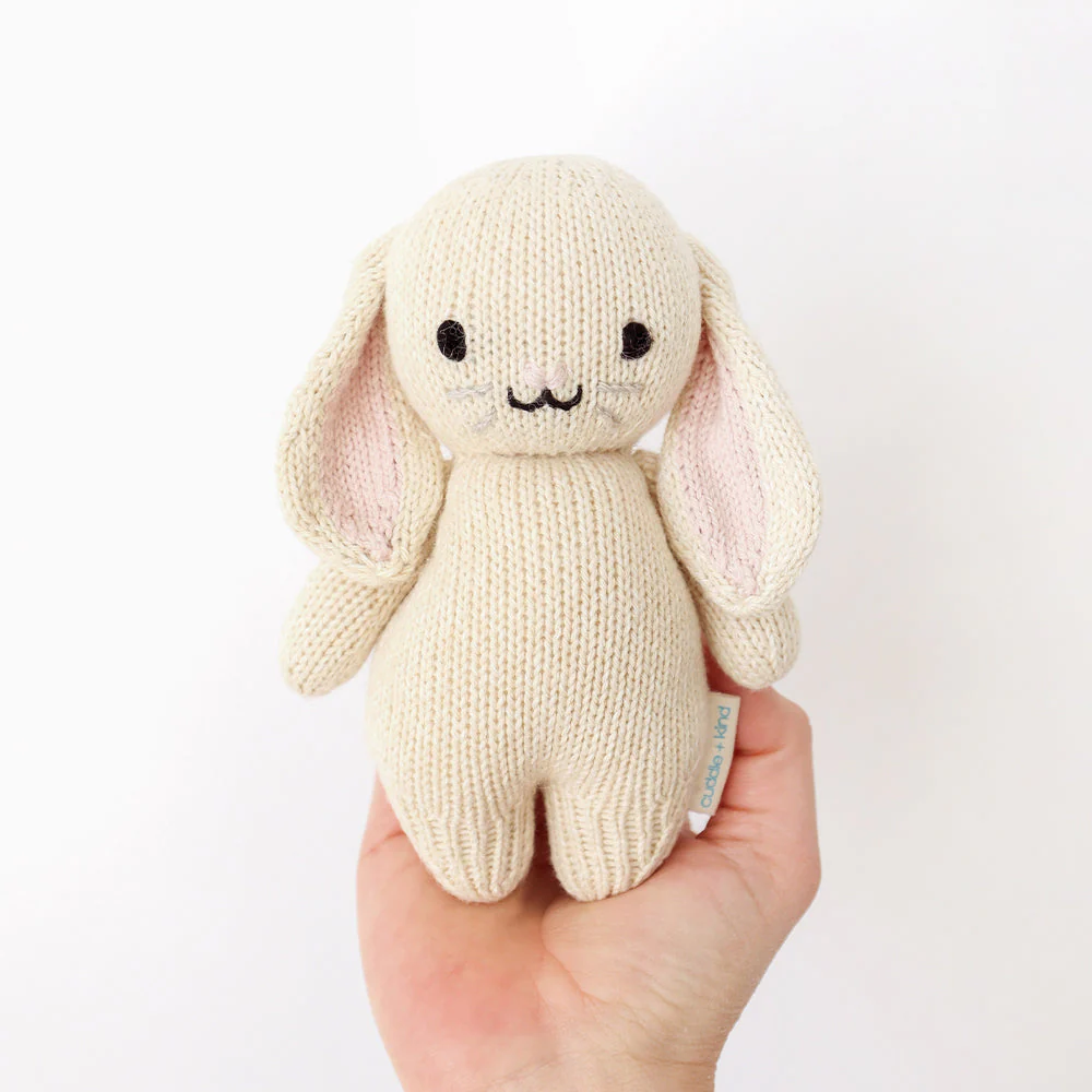 Baby Bunny - Oatmeal by Cuddle + Kind - Image 4