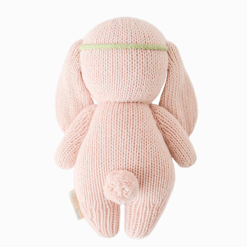 Baby Bunny - Rose with Ivory Floral by Cuddle + Kind - Image 2