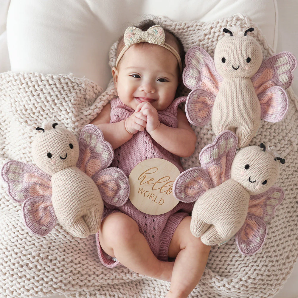 Baby Butterfly by Cuddle + Kind - Image 3