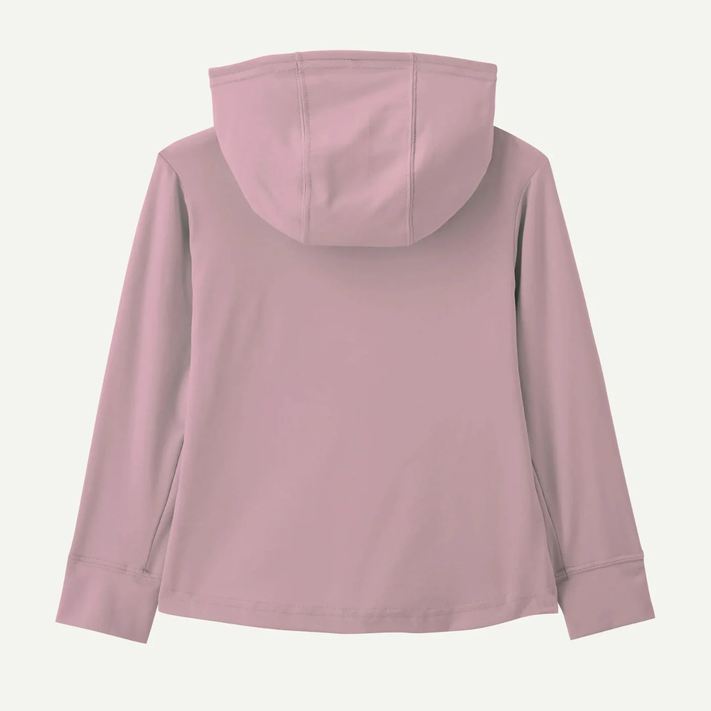 Baby Capilene Silkweight Hoody - Fitz Roy Superbloom: Quiet Violet by Patagonia - Image 2