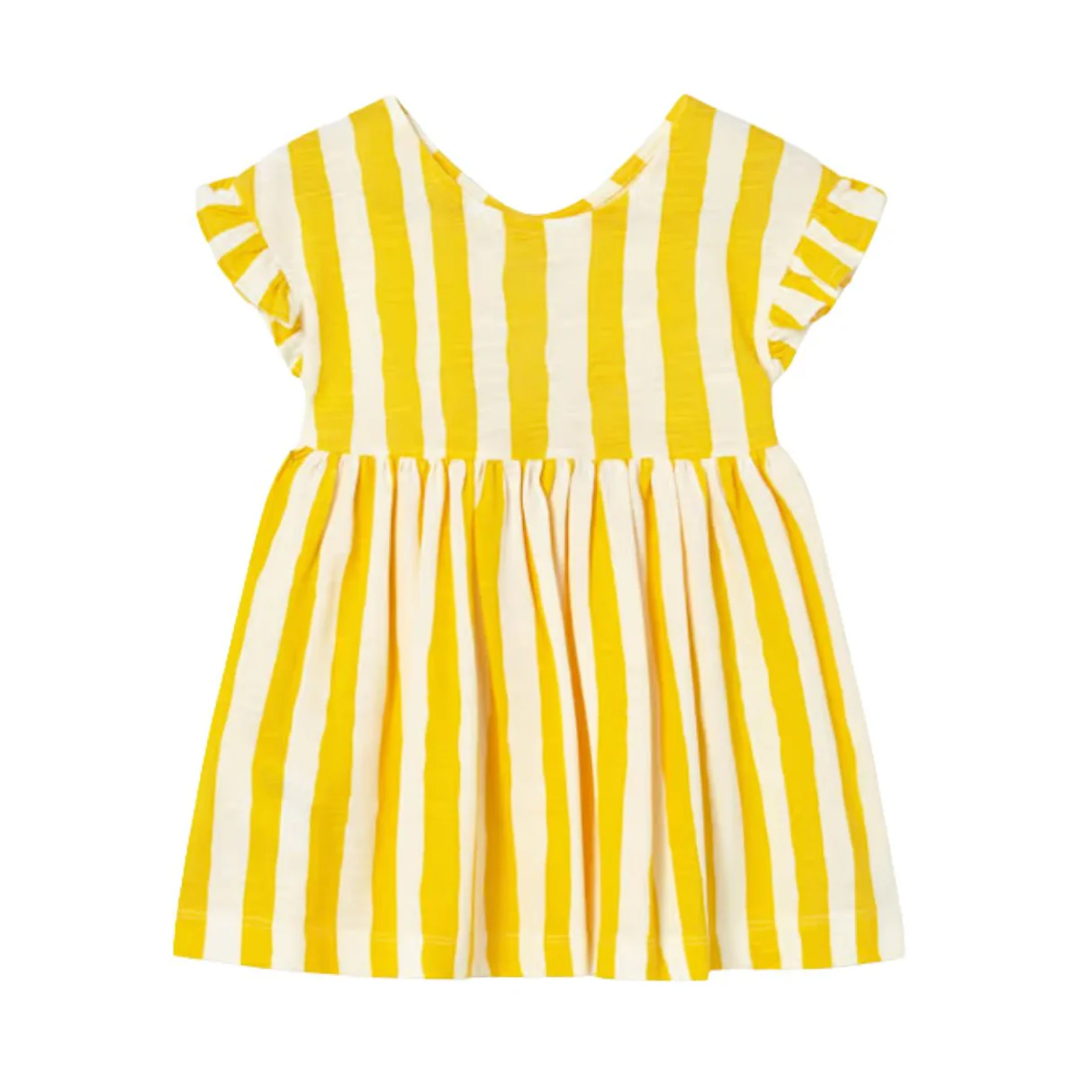 Baby Cotton Stripe Dress - Mimosa by Mayoral