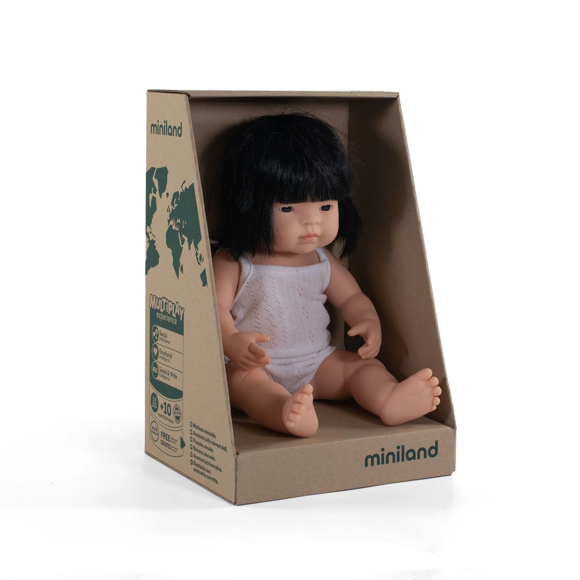 Baby Doll Asian Girl 15" by Miniland