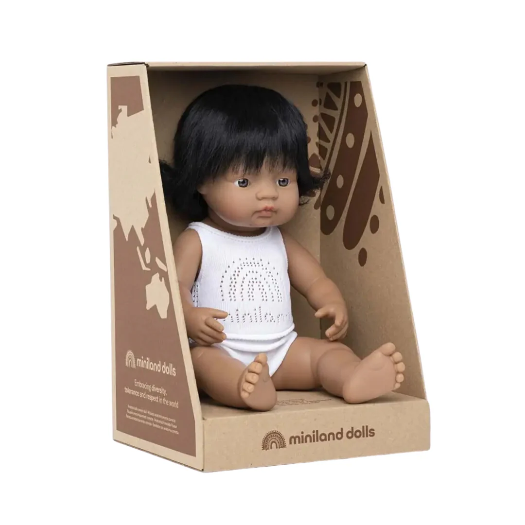 Baby Doll Hispanic Girl 15" by Miniland