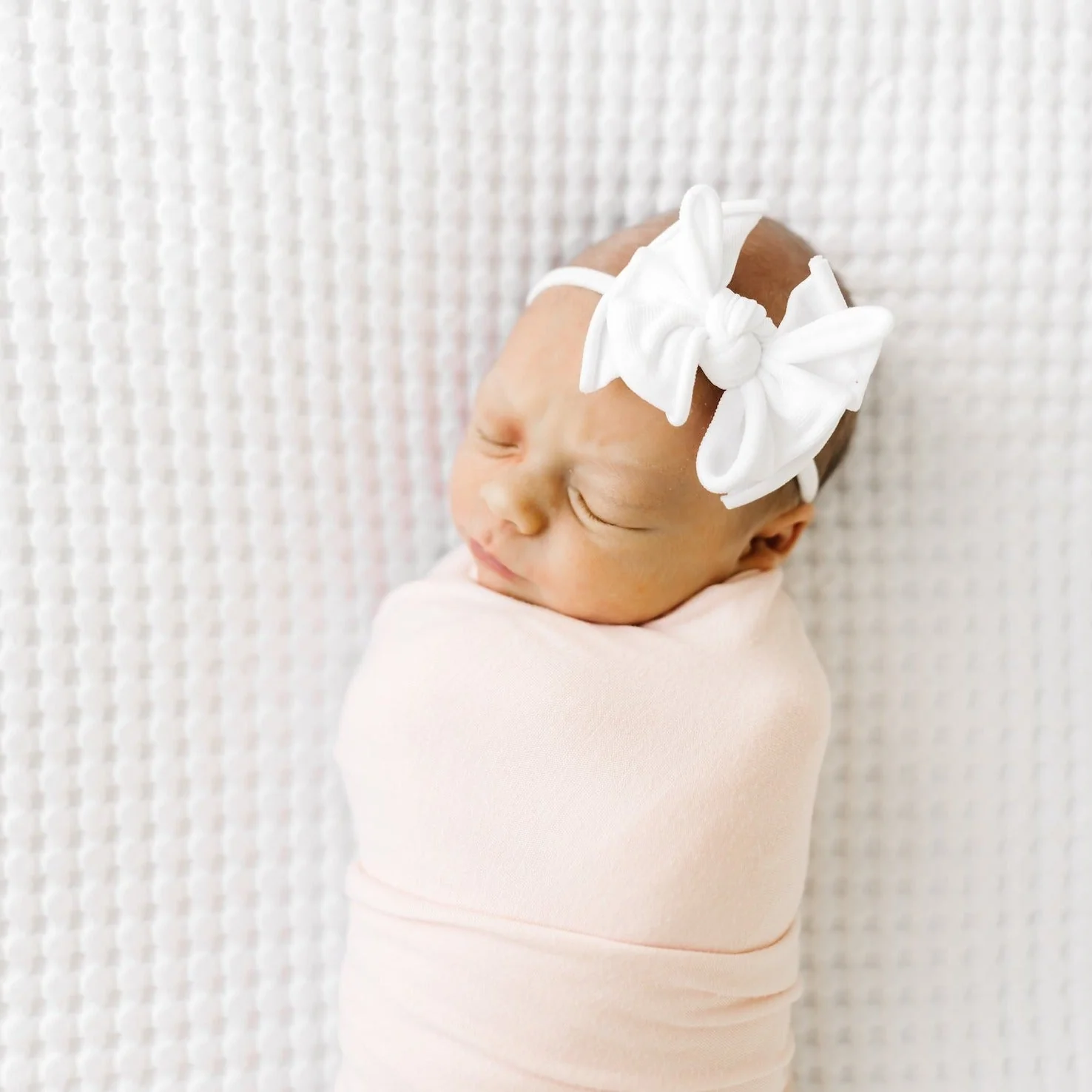 Baby Fab Skinny Headband - White by Baby Bling - Image 2