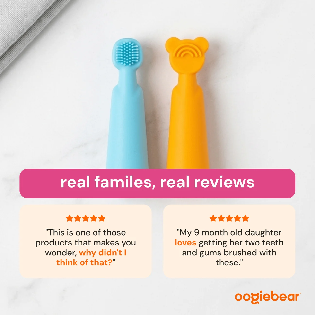 Baby Finger Brush and Tongue Scraper by Oogiebear - Image 10