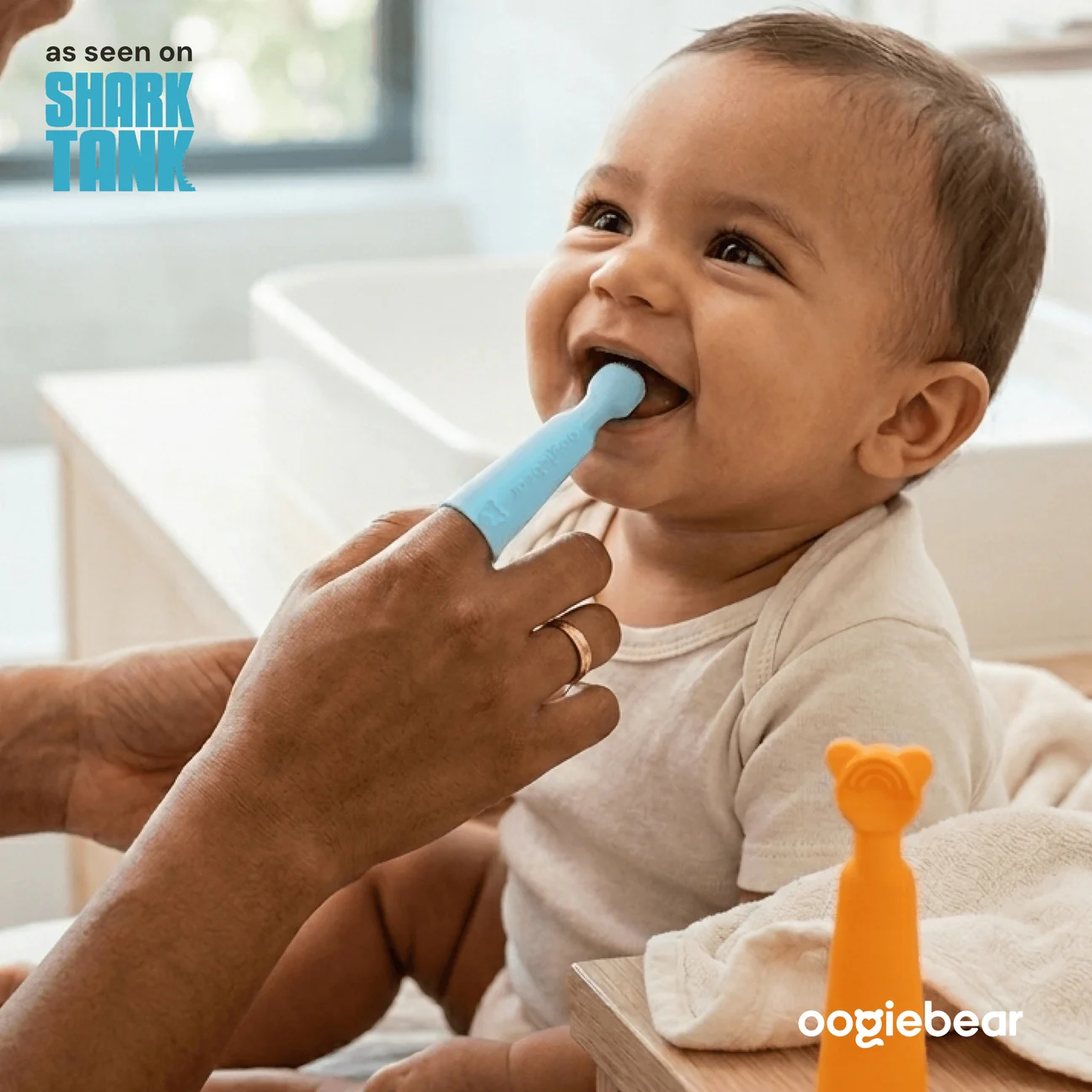 Baby Finger Brush and Tongue Scraper by Oogiebear - Image 2
