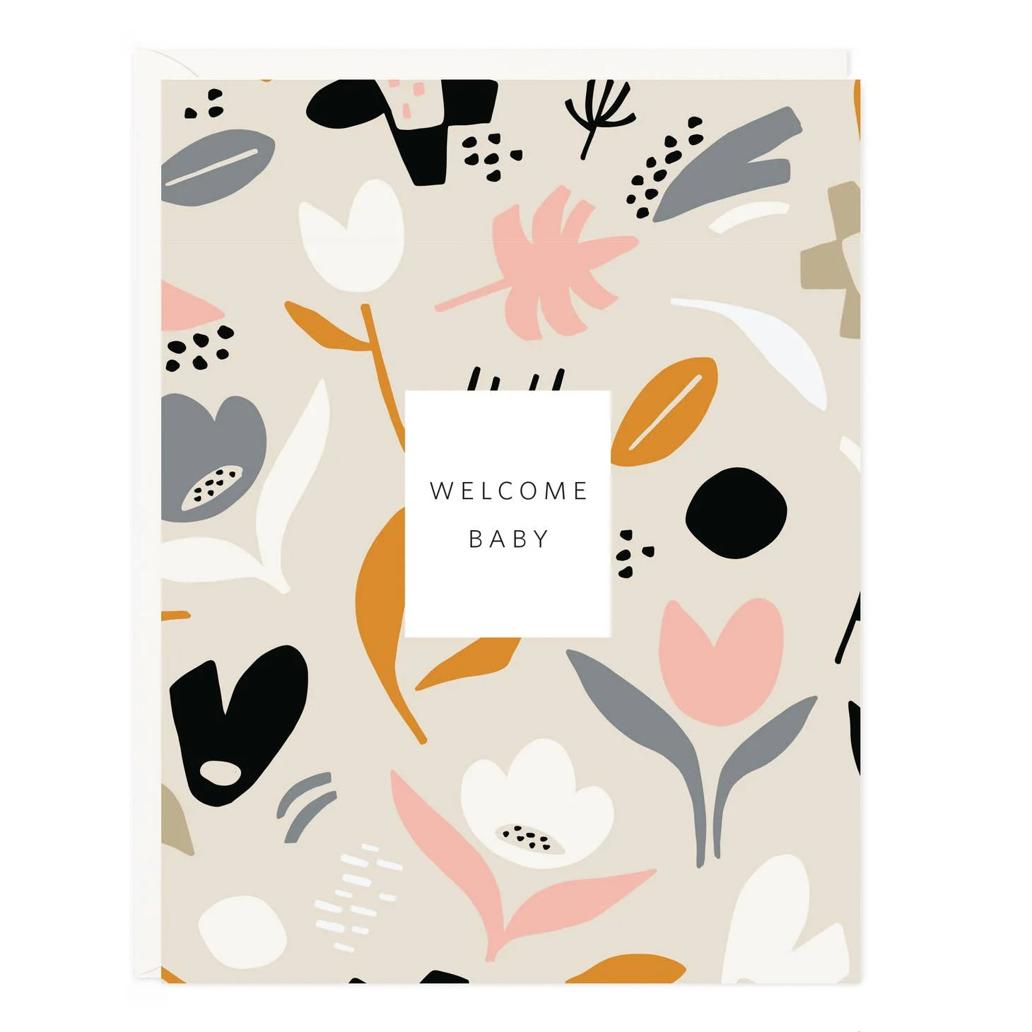 Baby Floral Mini Card by Ramona & Ruth