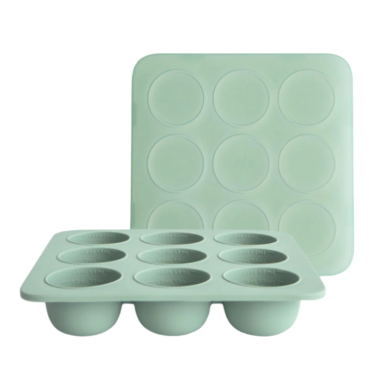 Baby Food Freezer Tray - Cambridge Blue by Mushie & Co