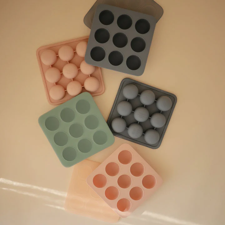 Baby Food Freezer Tray - Cambridge Blue by Mushie & Co - Image 4