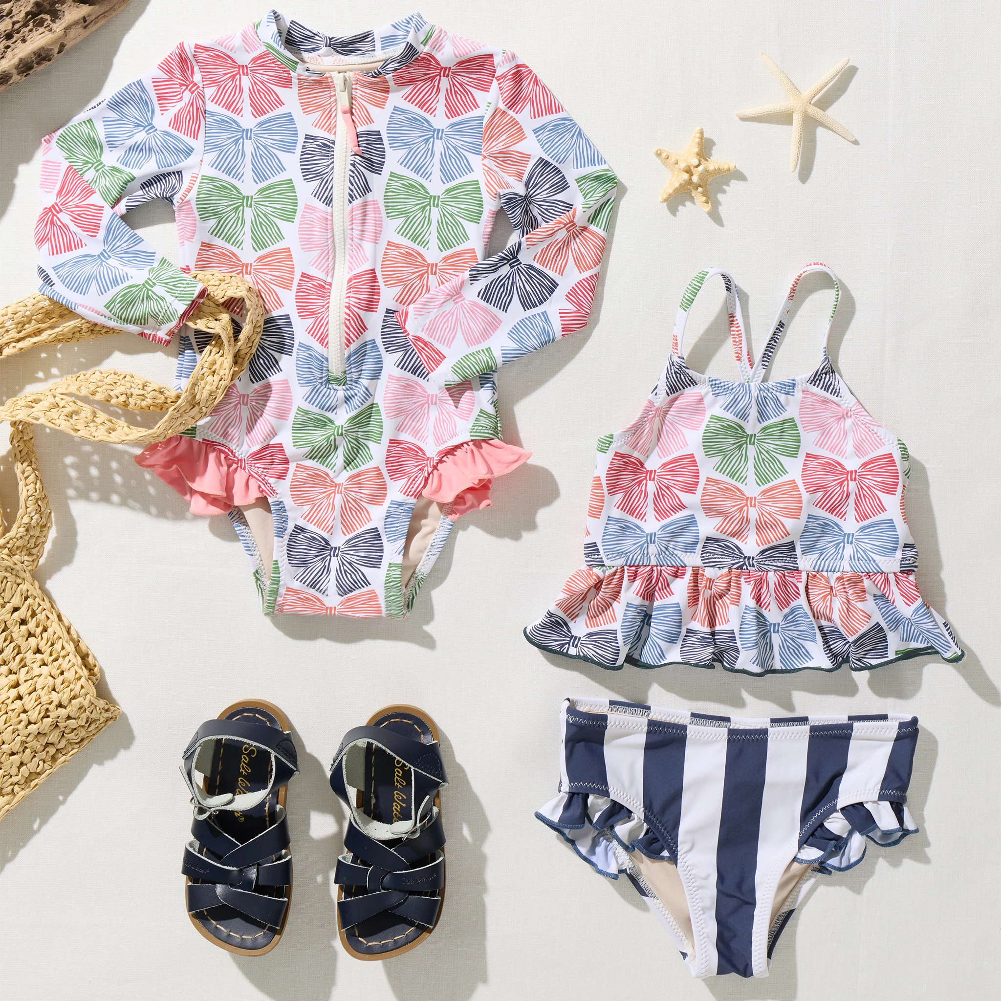 Baby Girls Arden Suit - Multi Bows by Pink Chicken - Image 5